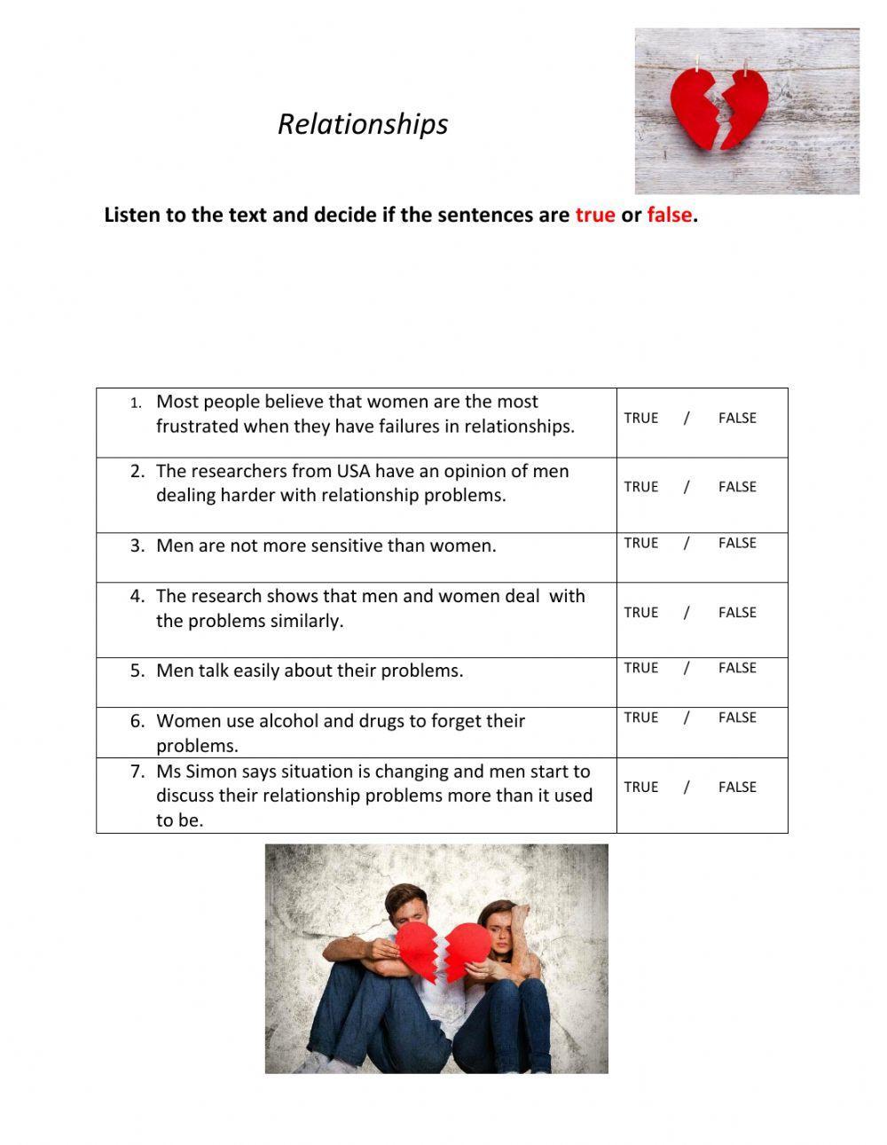 508312 | Relationships | EliMaci | LiveWorksheets