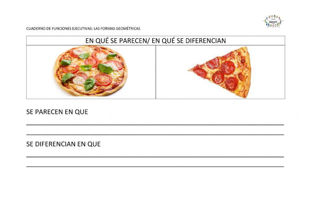 Cuaderno de funciones ejecutivas:formas geométricas