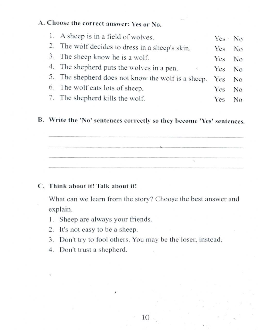 The Wolf in the Sheep-s Skin