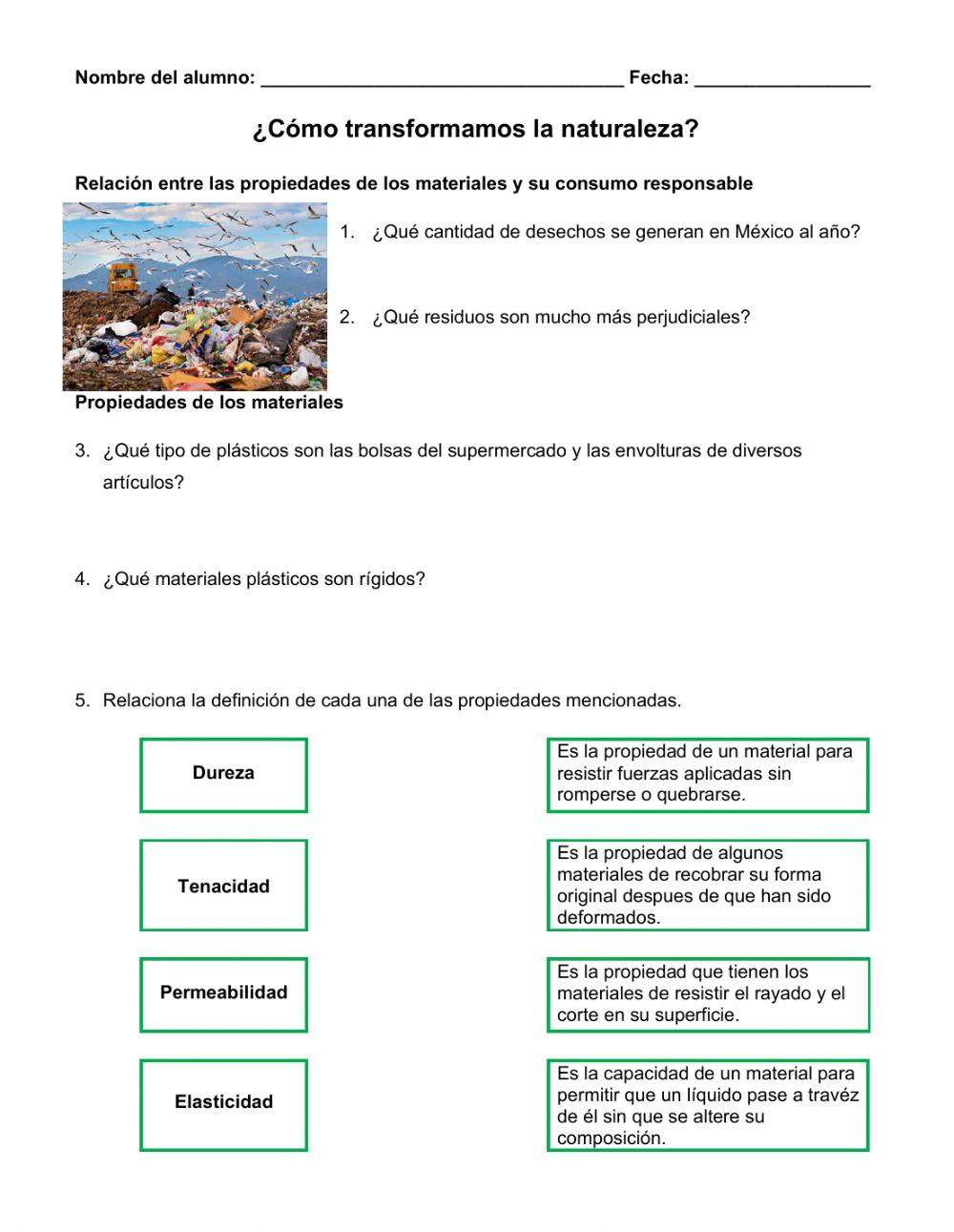 ¿Cómo transformamos la naturaleza?