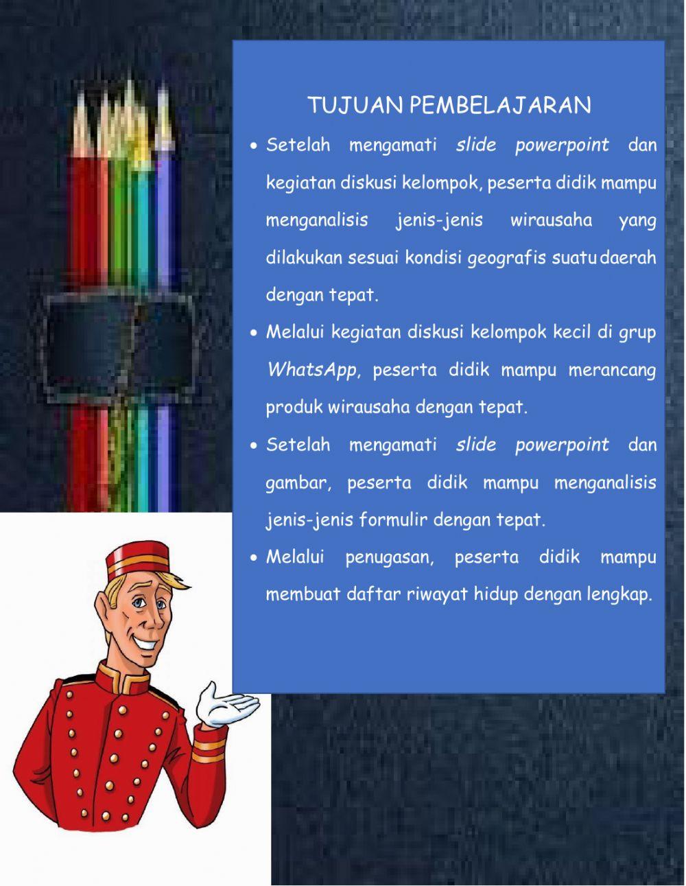 LK Jenis-Jenis Wirausaha dan Jenis-Jenis Formulir