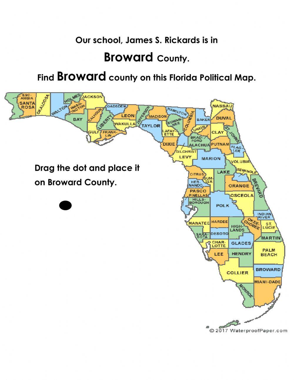 Florida State Worksheet