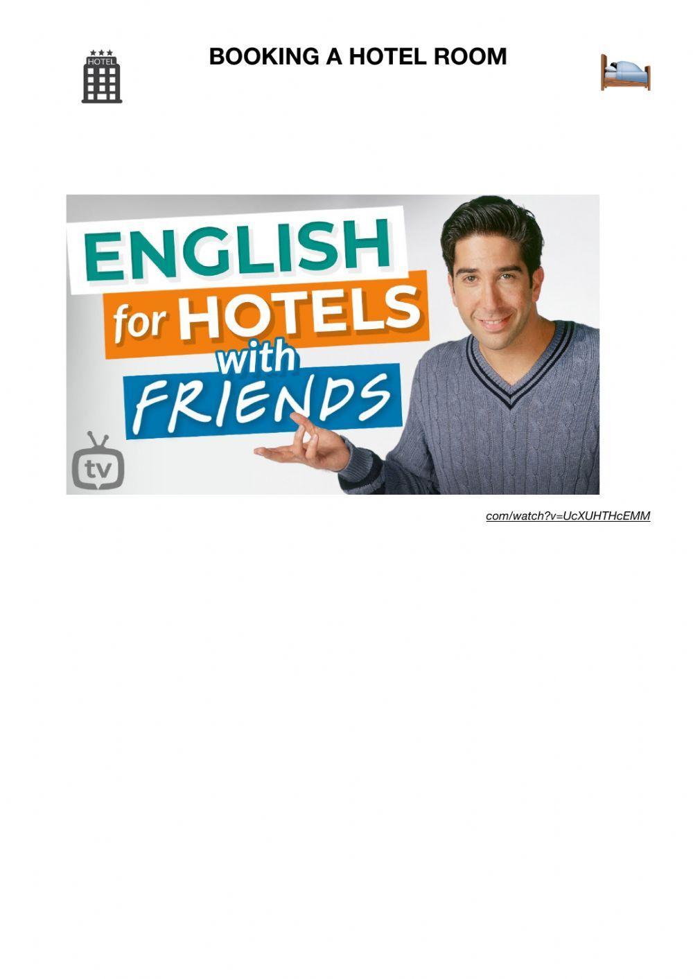 Booking a hotel room