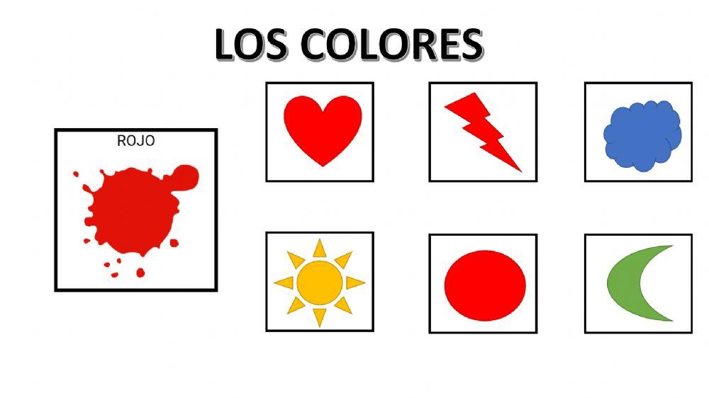 Elige el color rojo