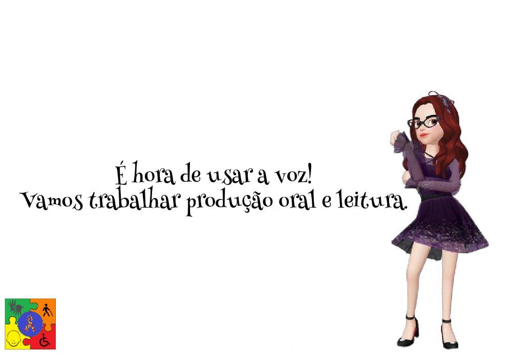 Trabalhando leitura e produção de dialogos