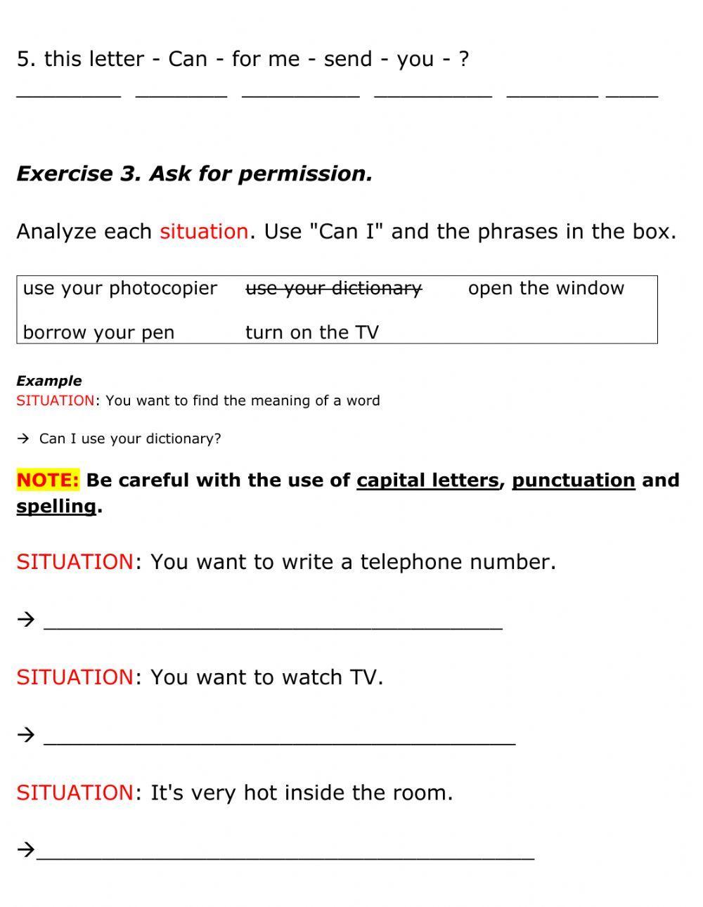 Modals: Can and Must