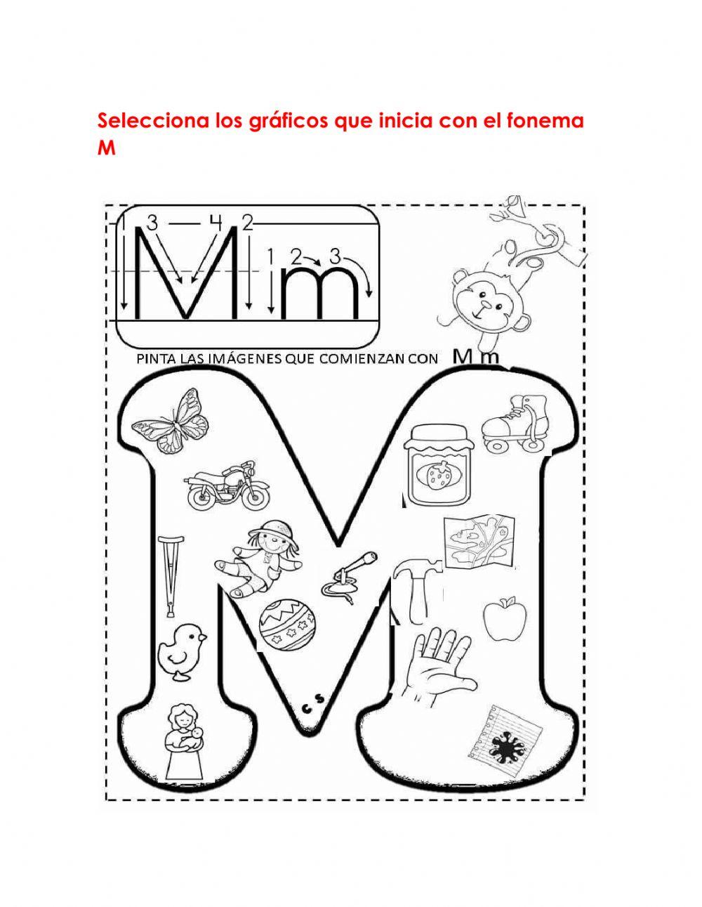Conciencia Fonológica Fonema M-m