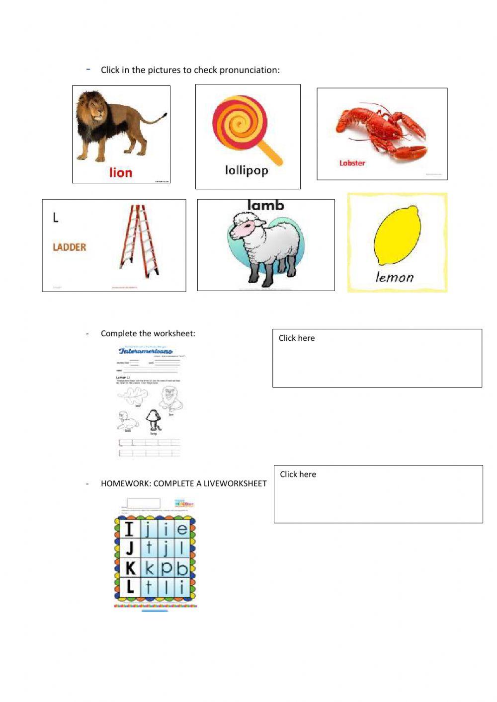 Weekly activities - Preparatory - Week 25