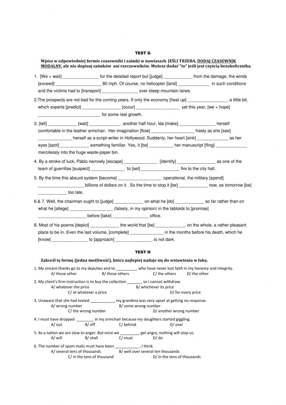 42 Olimpiada etap szkolny