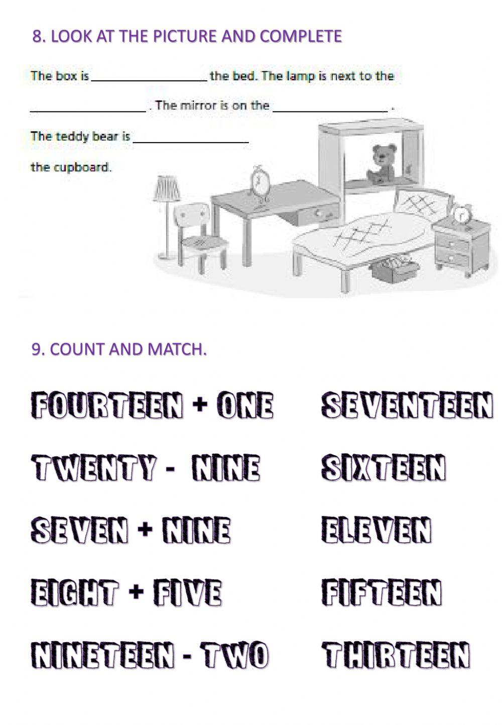 Revision units 3 and 4