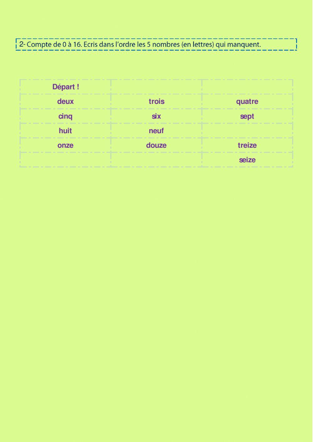 Comprendre un nombre