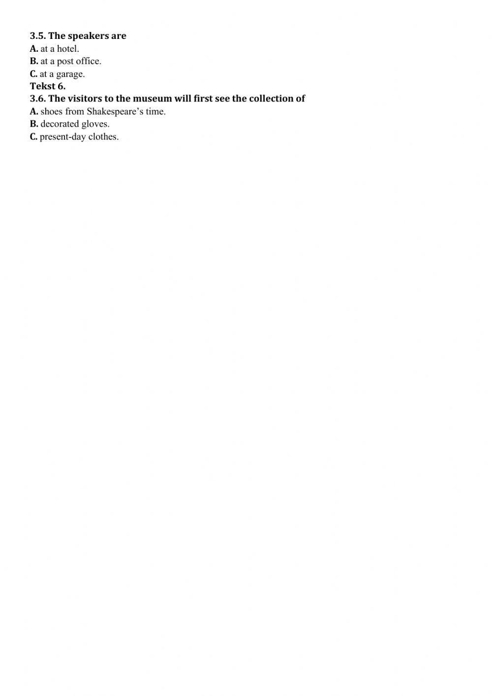 Matura język angielski poziom podstawowy