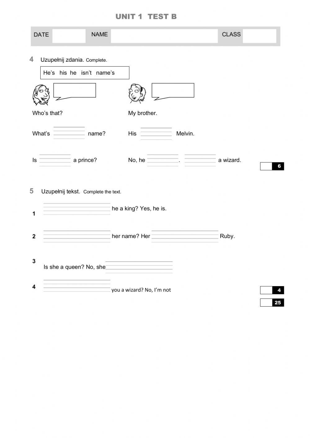 Explore Treetops unit 1B