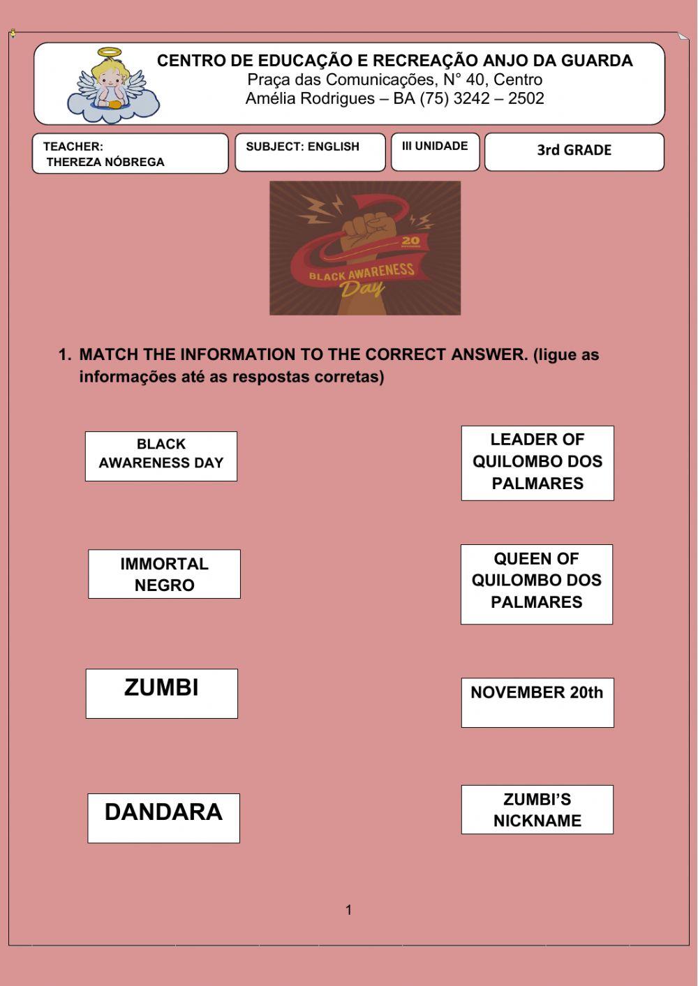 Black awareness day in brazil