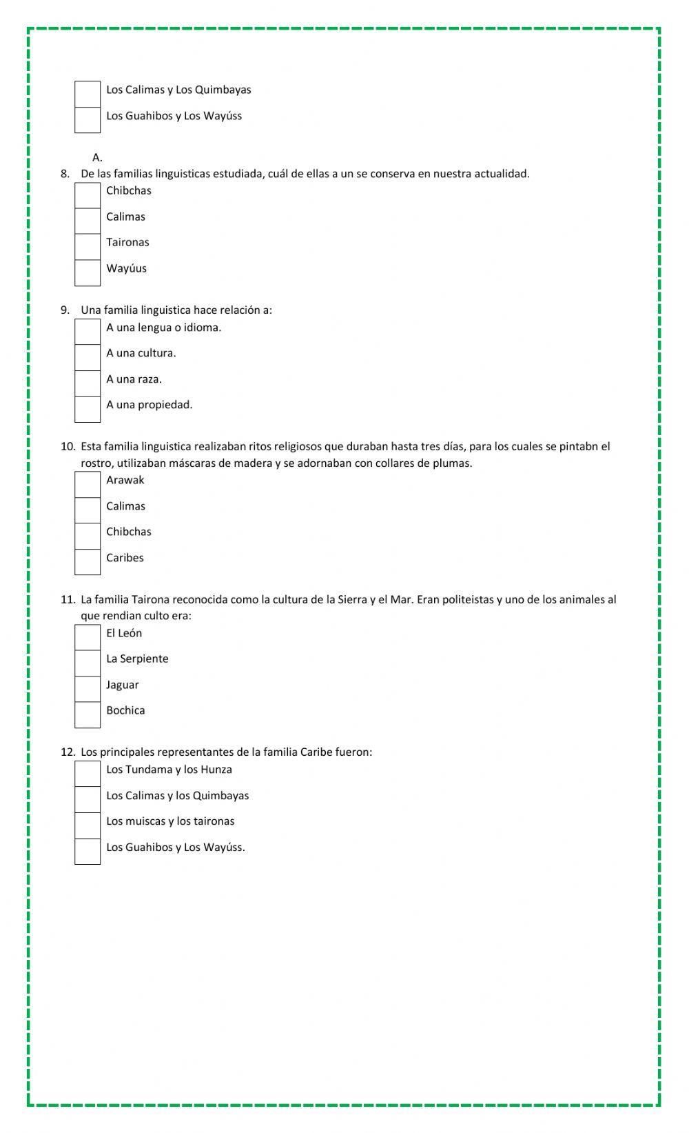 Familias Linguisticas
