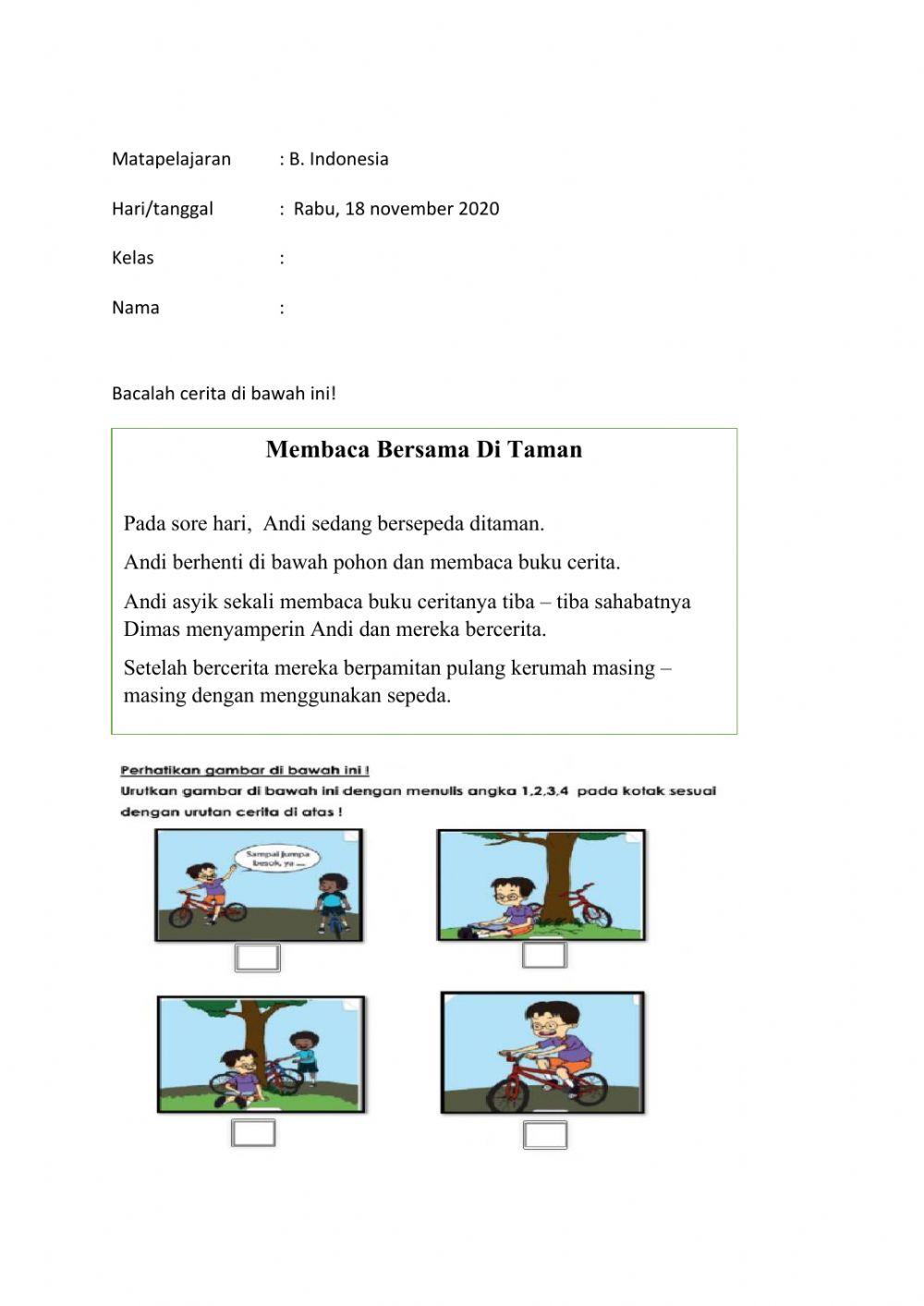 Cerita berseri B.Indonesia