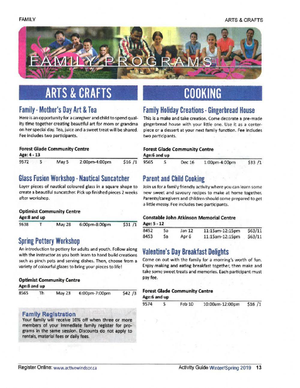 Family Programs - Community Services