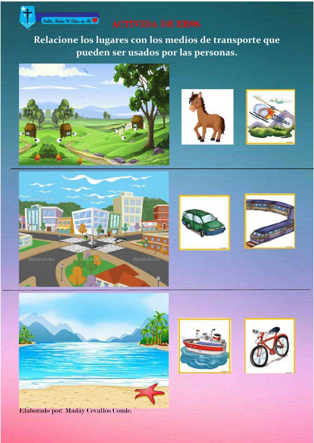 Medios de transportes