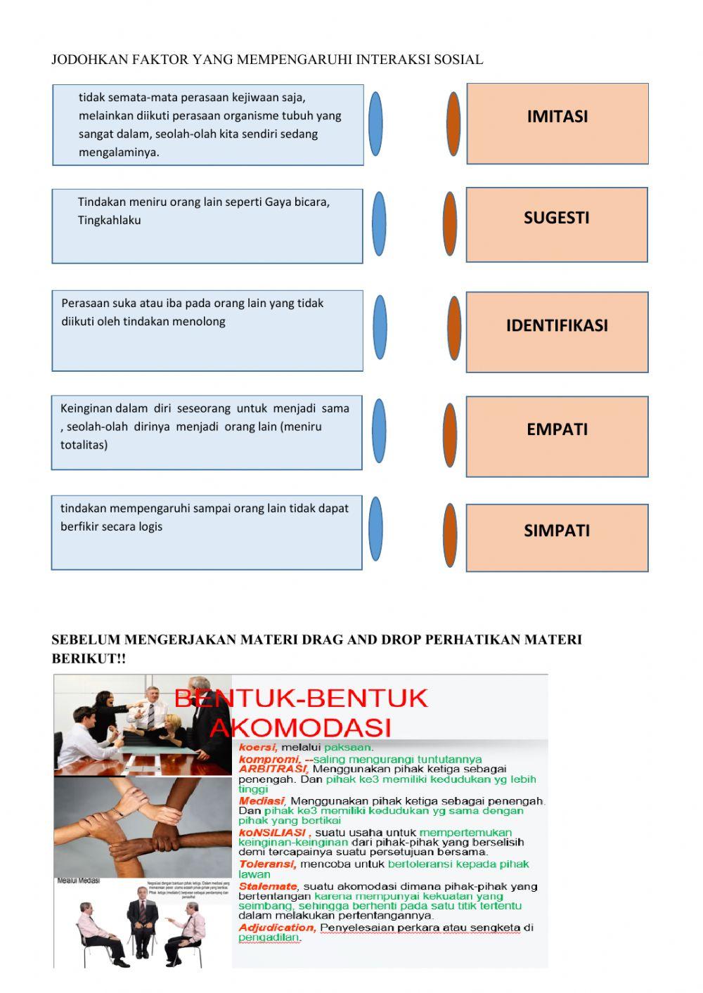 Latihan soal bab -interaksi sosial-
