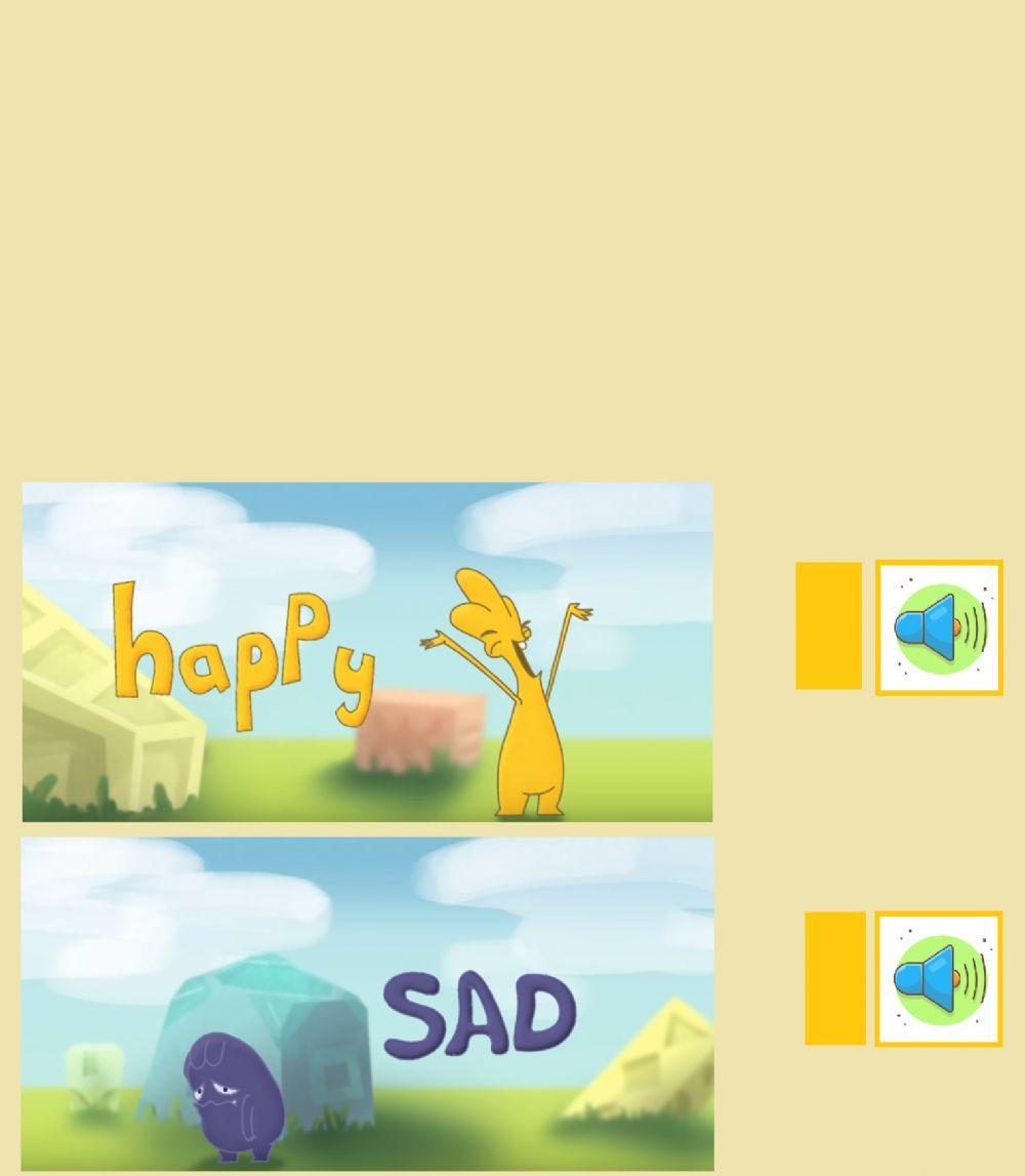 Sesame Studios - Happy Sad