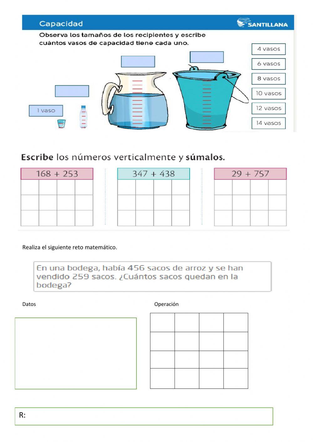 Escritura de números (nazaret)