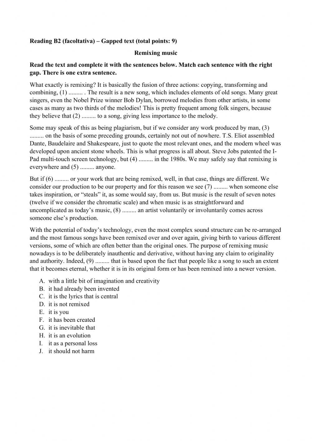 INVALSI Test reading Comprehension class 5AT 4440335 invalsi-test-reading-comprehension-class-5at-4440335