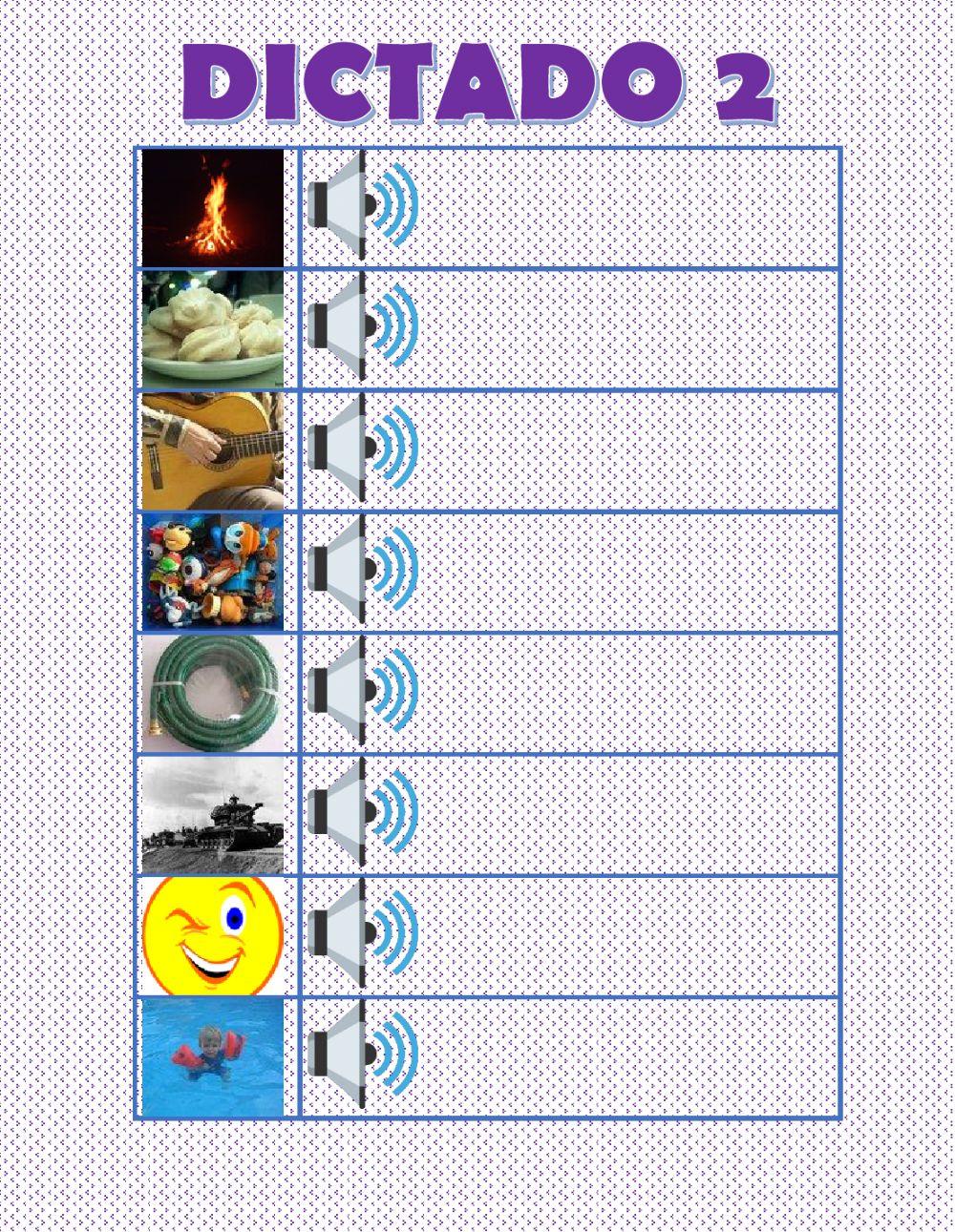 Dictado 2. noviembre