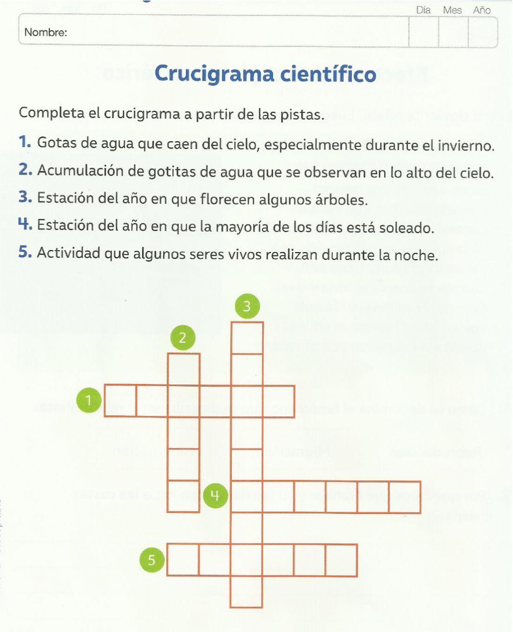 Crucigrama