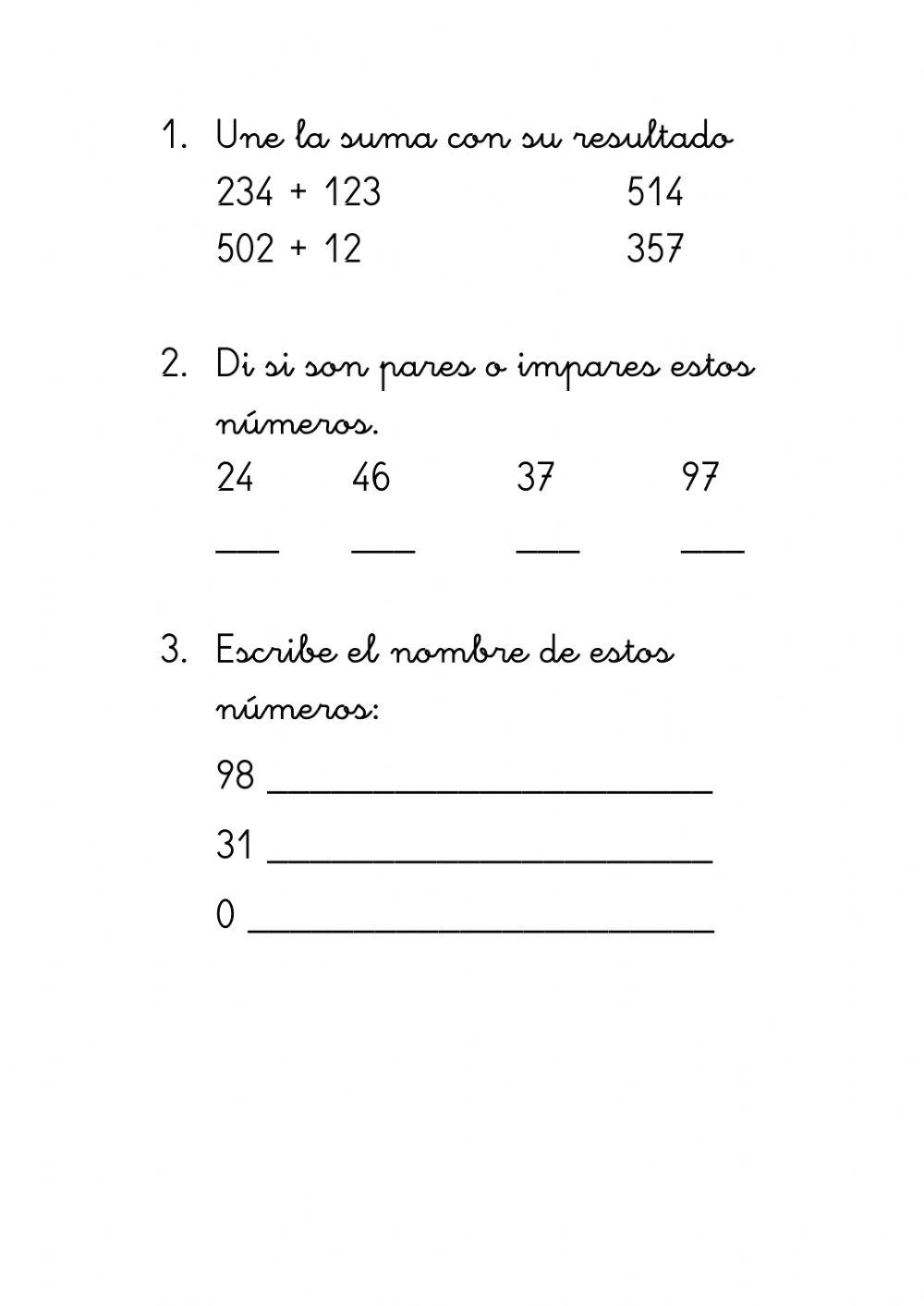 Matemáticas