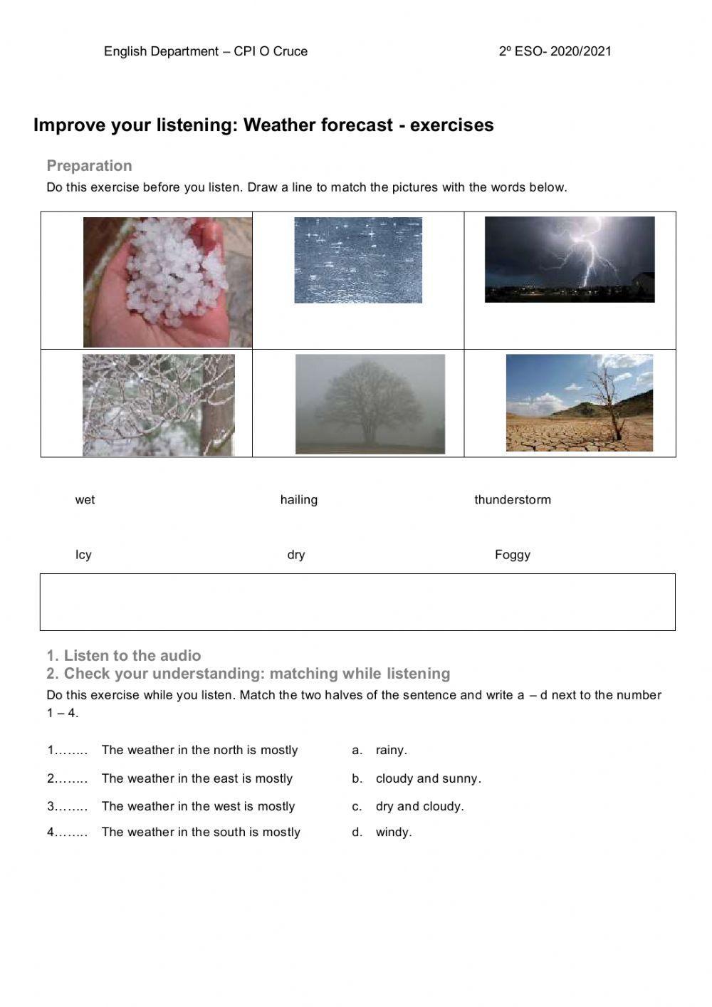 What's the weather like?