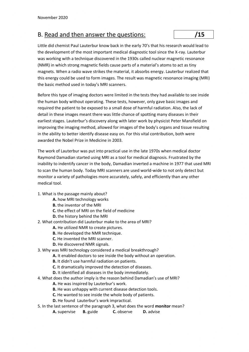 Stars and Stripes ECCE Units 3-4