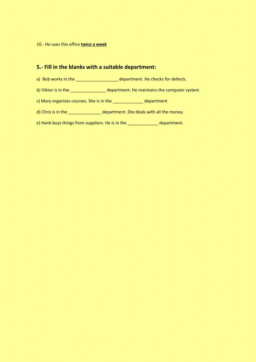 Business English III