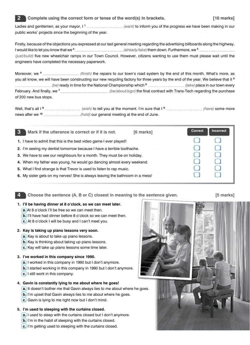 Grammarlysis B2 Test 1 Lessons 1-6