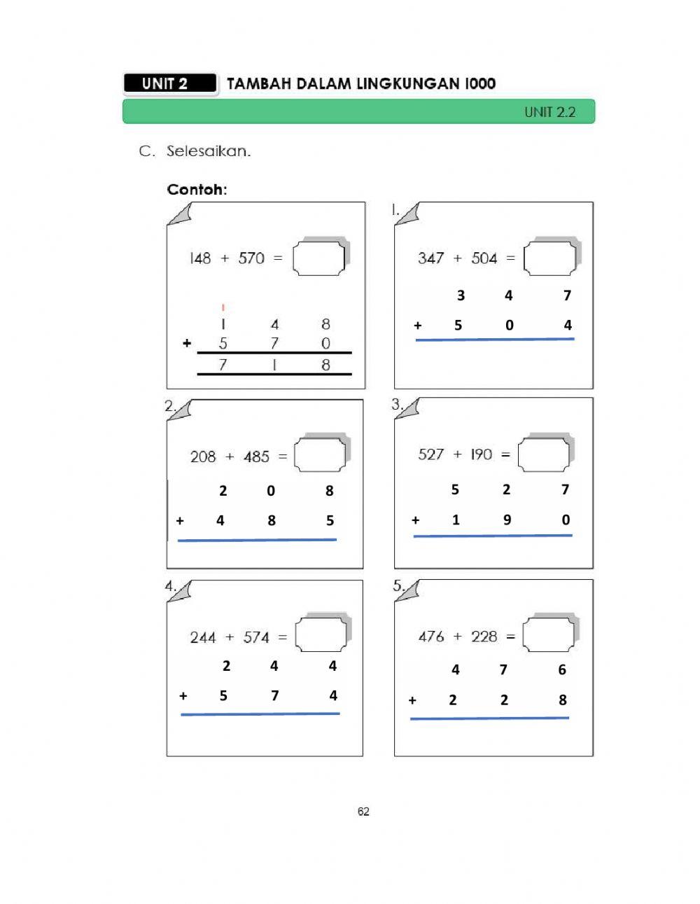 Tambah lingkungan 1000 Dengan Kumpul Semula - part 1