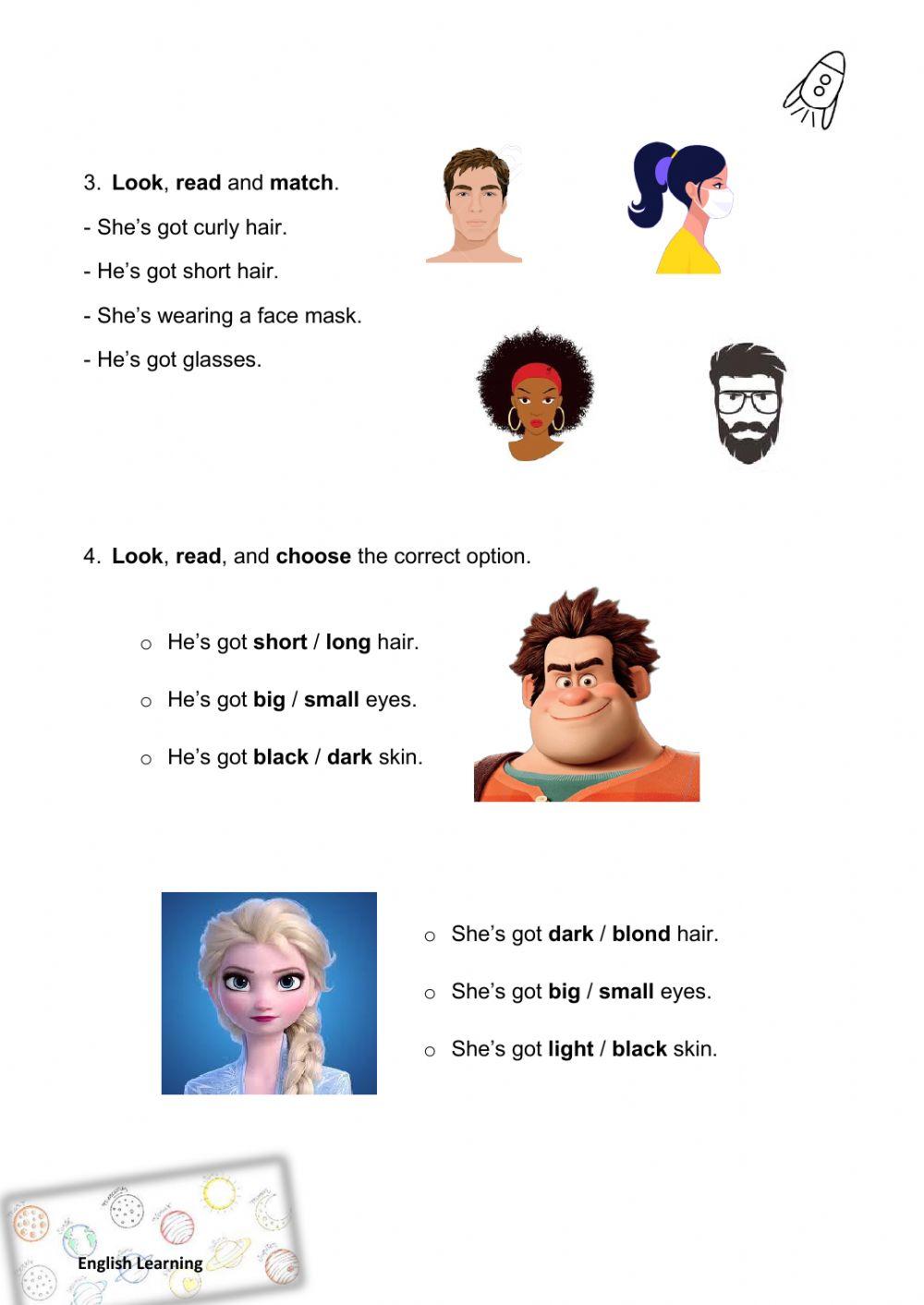 Physical Descriptions - Teacher Sergio Martínez