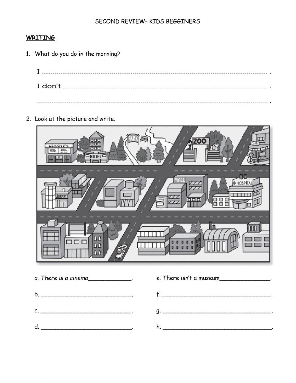 Second review  begginers kids