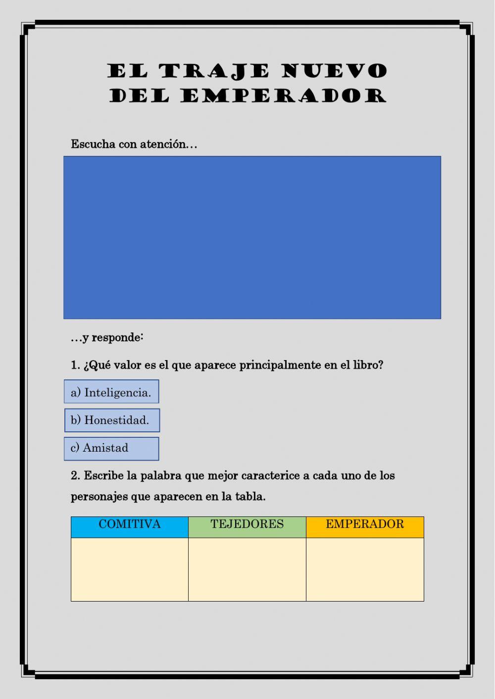 Comprensión lectora