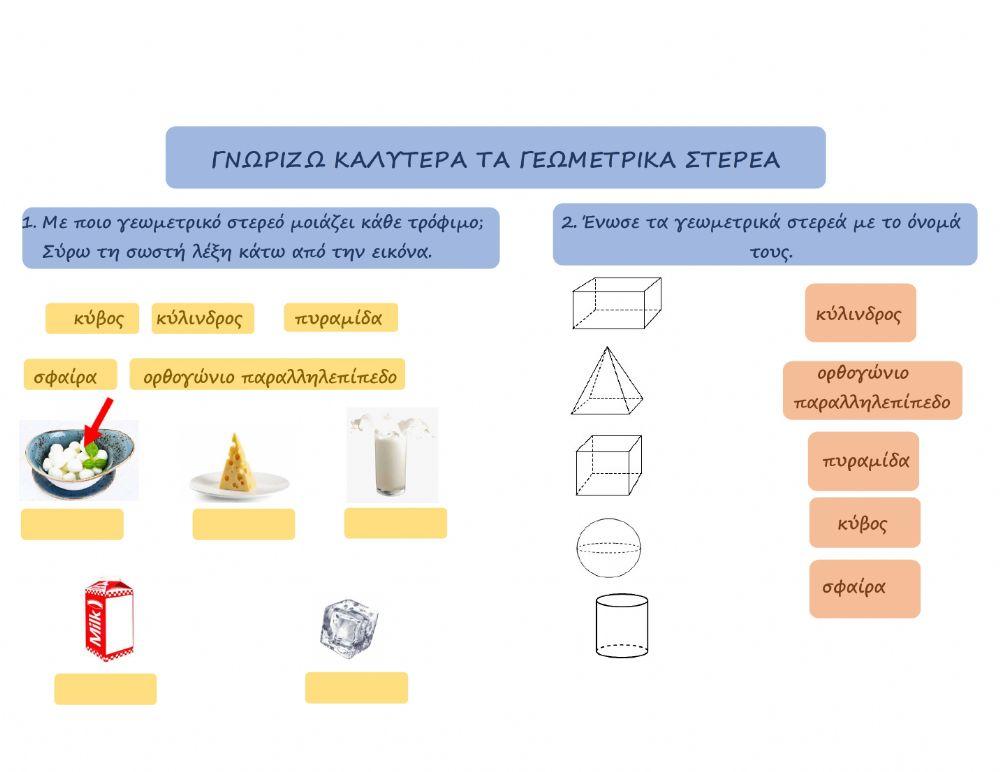 Γεωμετρικά στερεά
