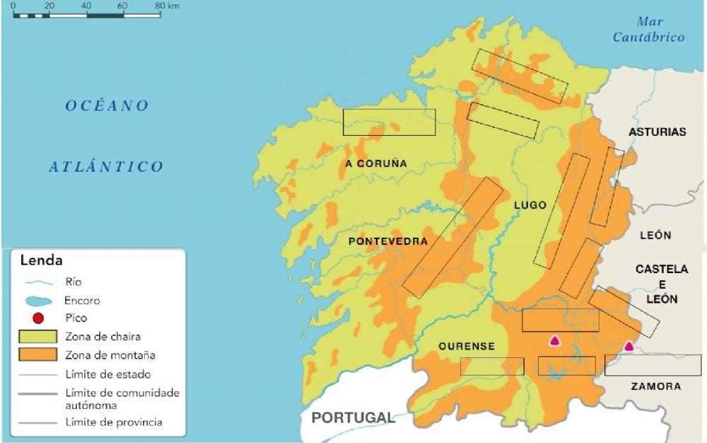 Mapa interactivo galicia
