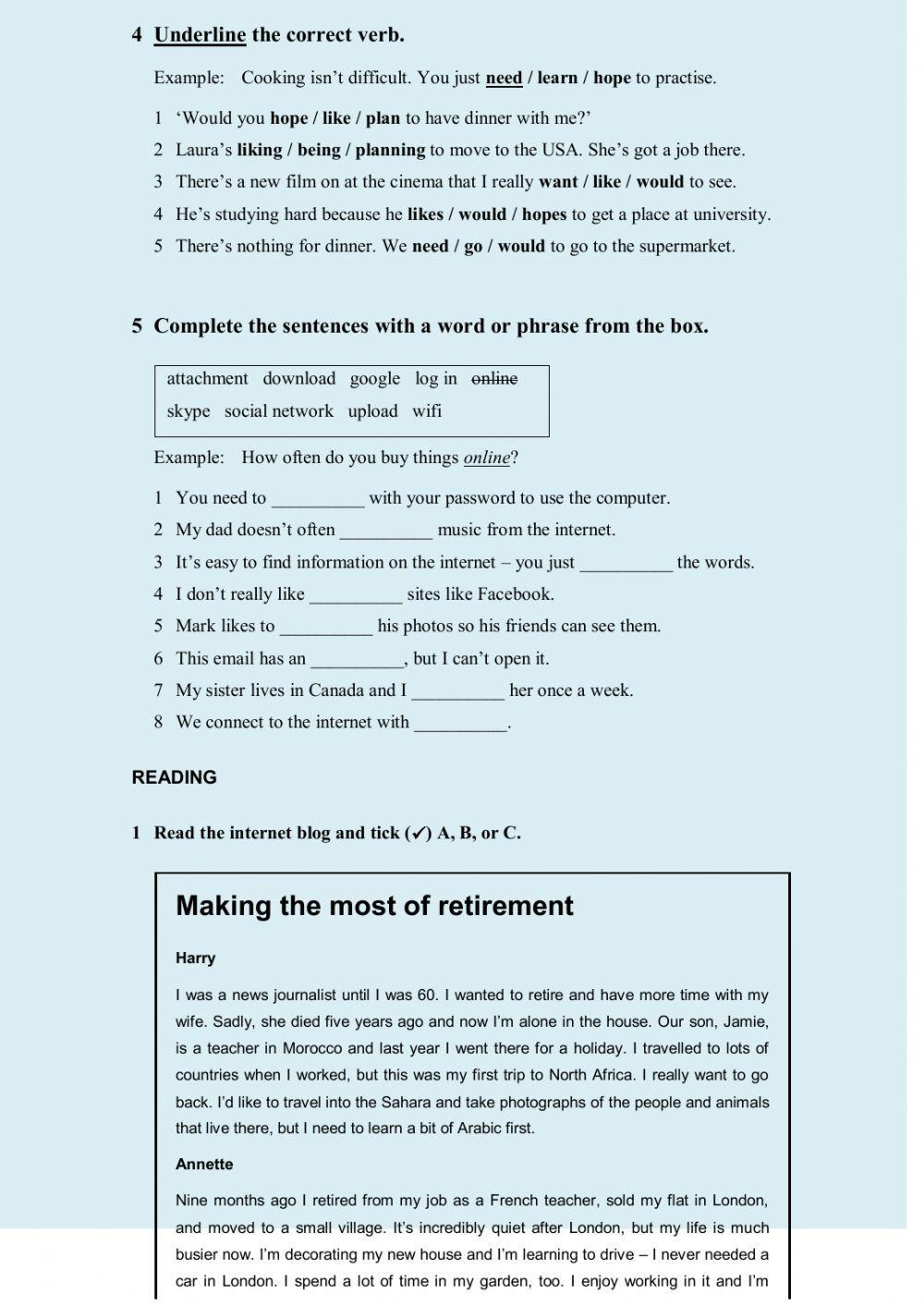 Adjectives and adverbs