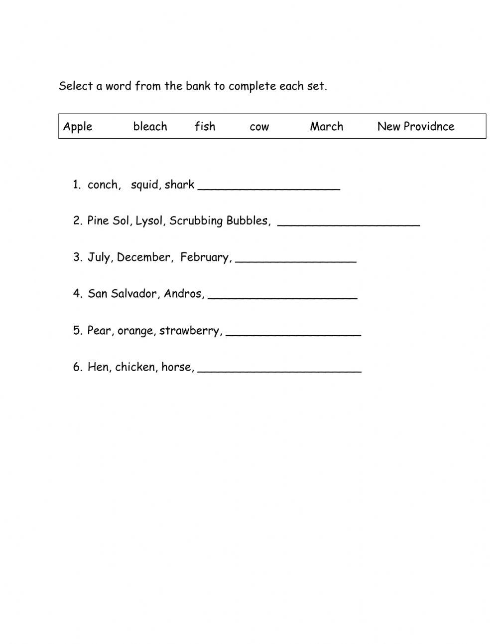 516593 | Classifying Words and Objects | Jade McKenzie