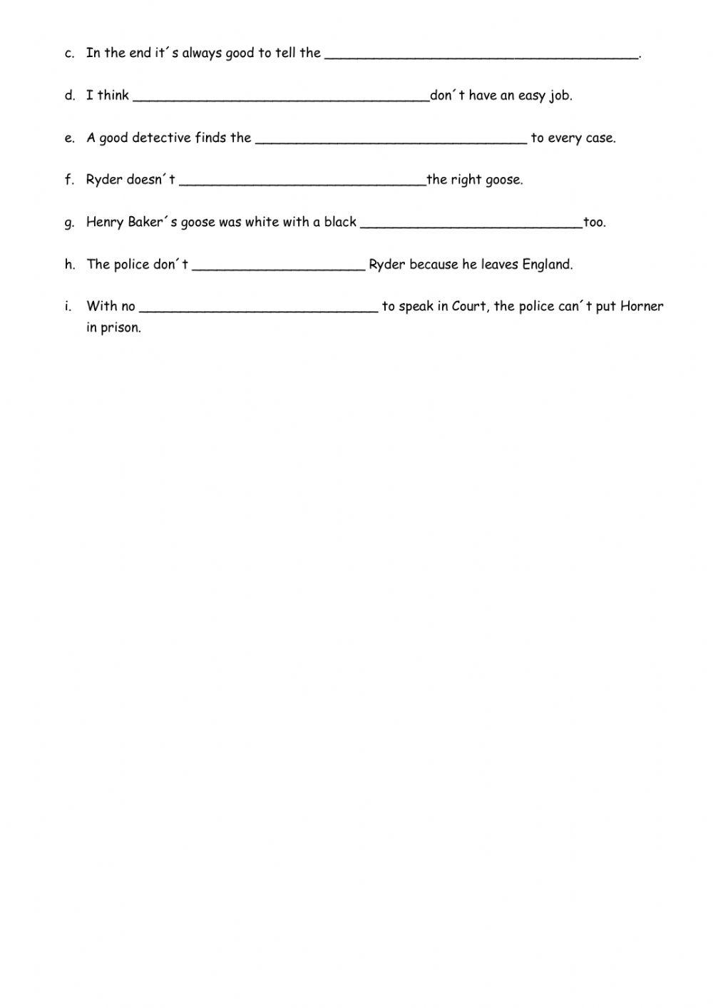 Sherlock Holmes CHAPTER 6