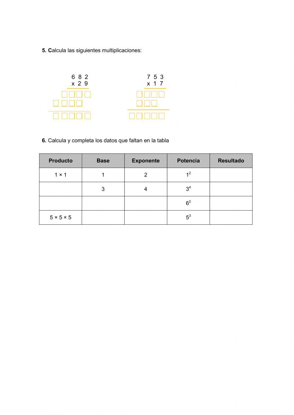 Tema 3 Matemáticas - 3º primaria