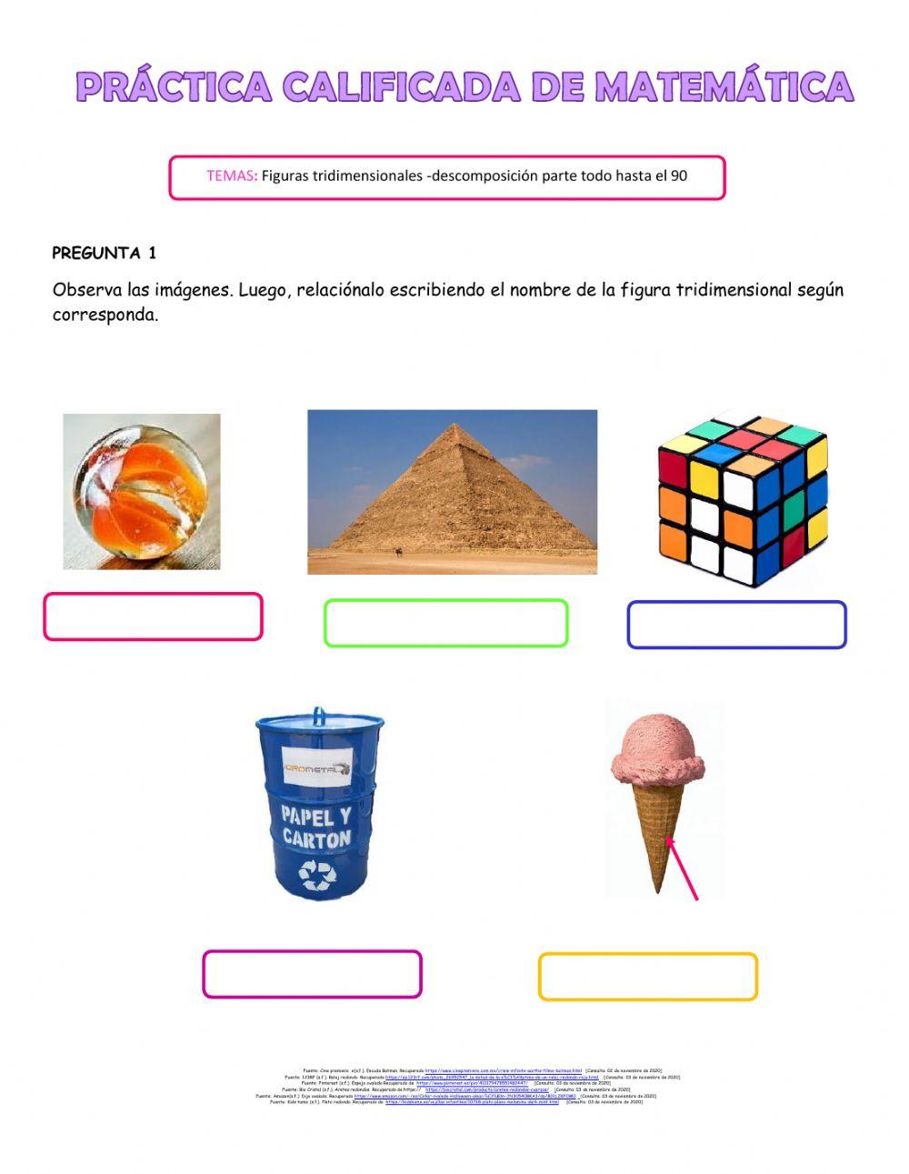Práctica Calificada de Matemática XVI Q