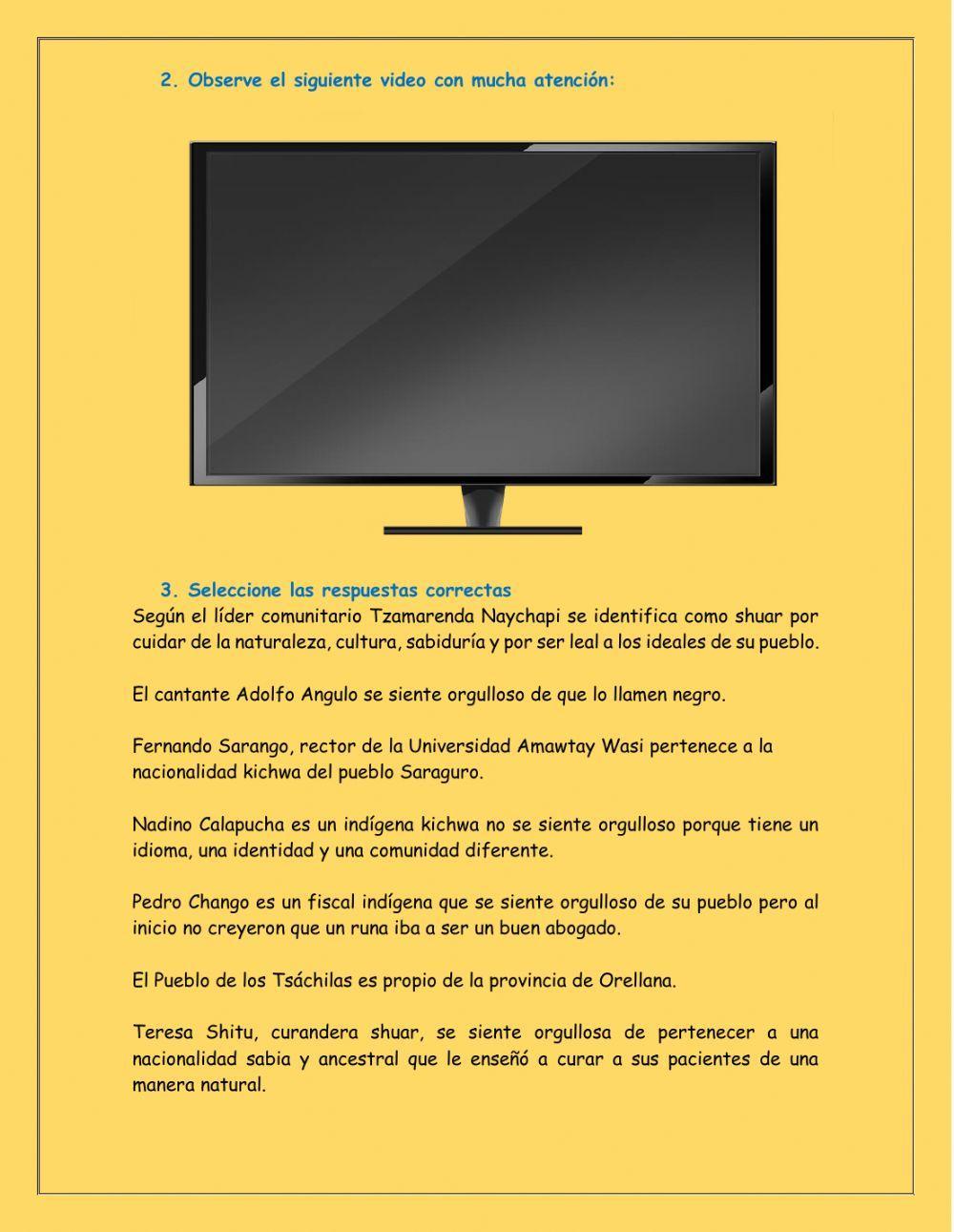 Interculturalidad del Ecuador