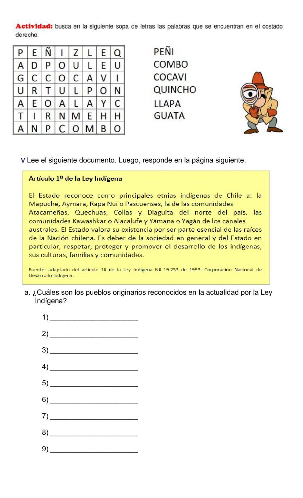 Legado de pueblos Originarios