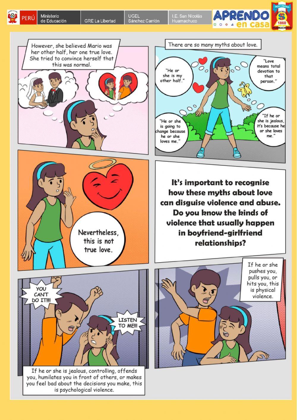 Let’s stop violence against women and girls! - Do not tolerate violence!