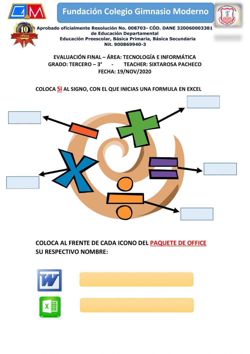 Examen de tecnologia