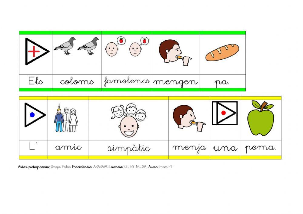 Identificar els substantius.