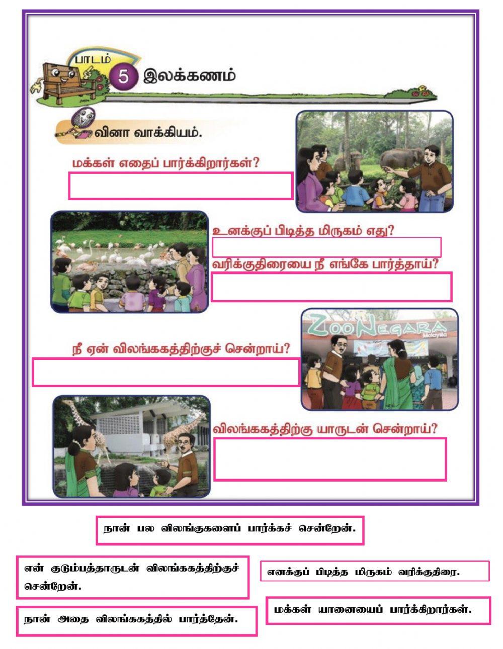 வினா வாக்கியம்